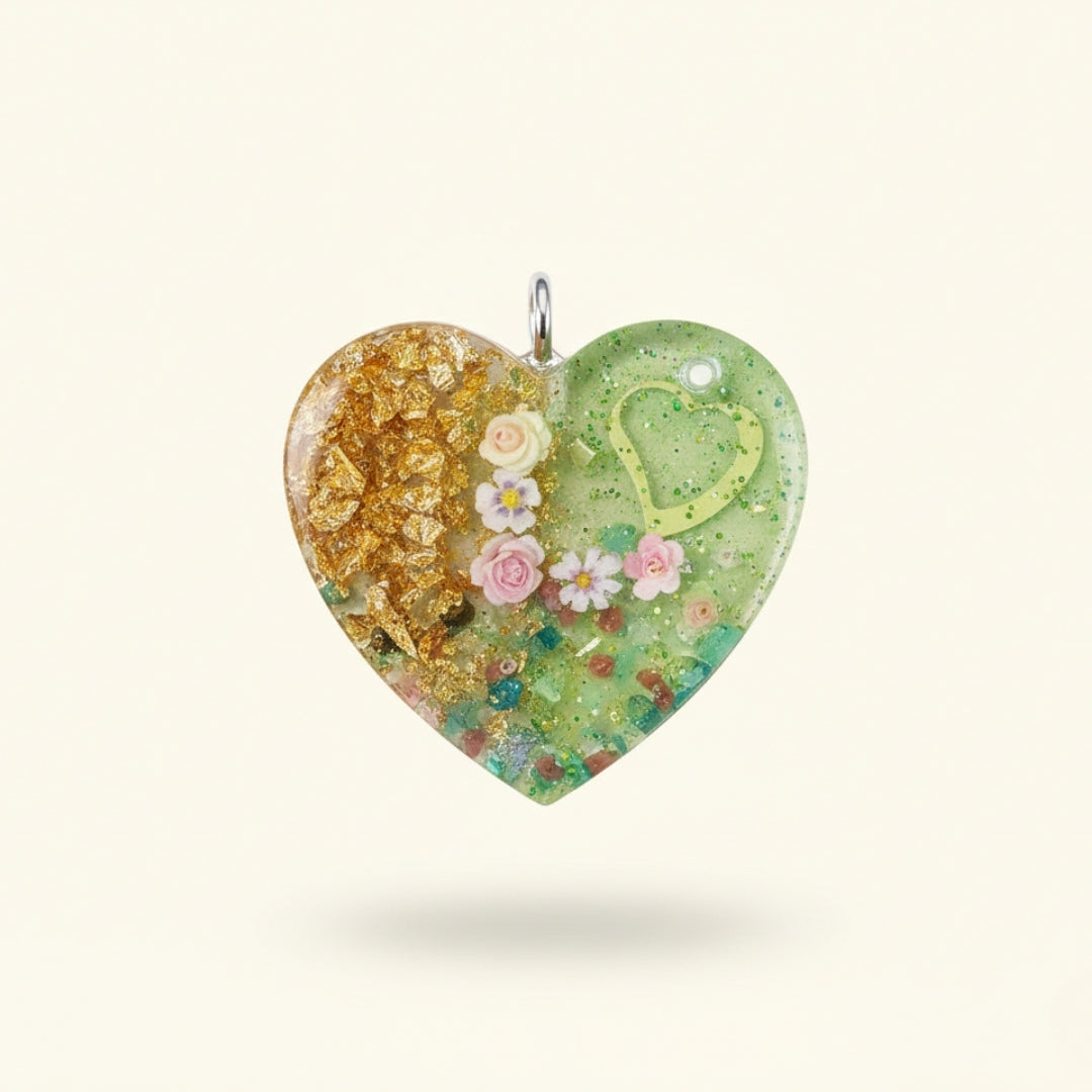 Kalpli Epoksi Anahtarlık – Love Color Pop Serisi | El Yapımı Özel Tasarım