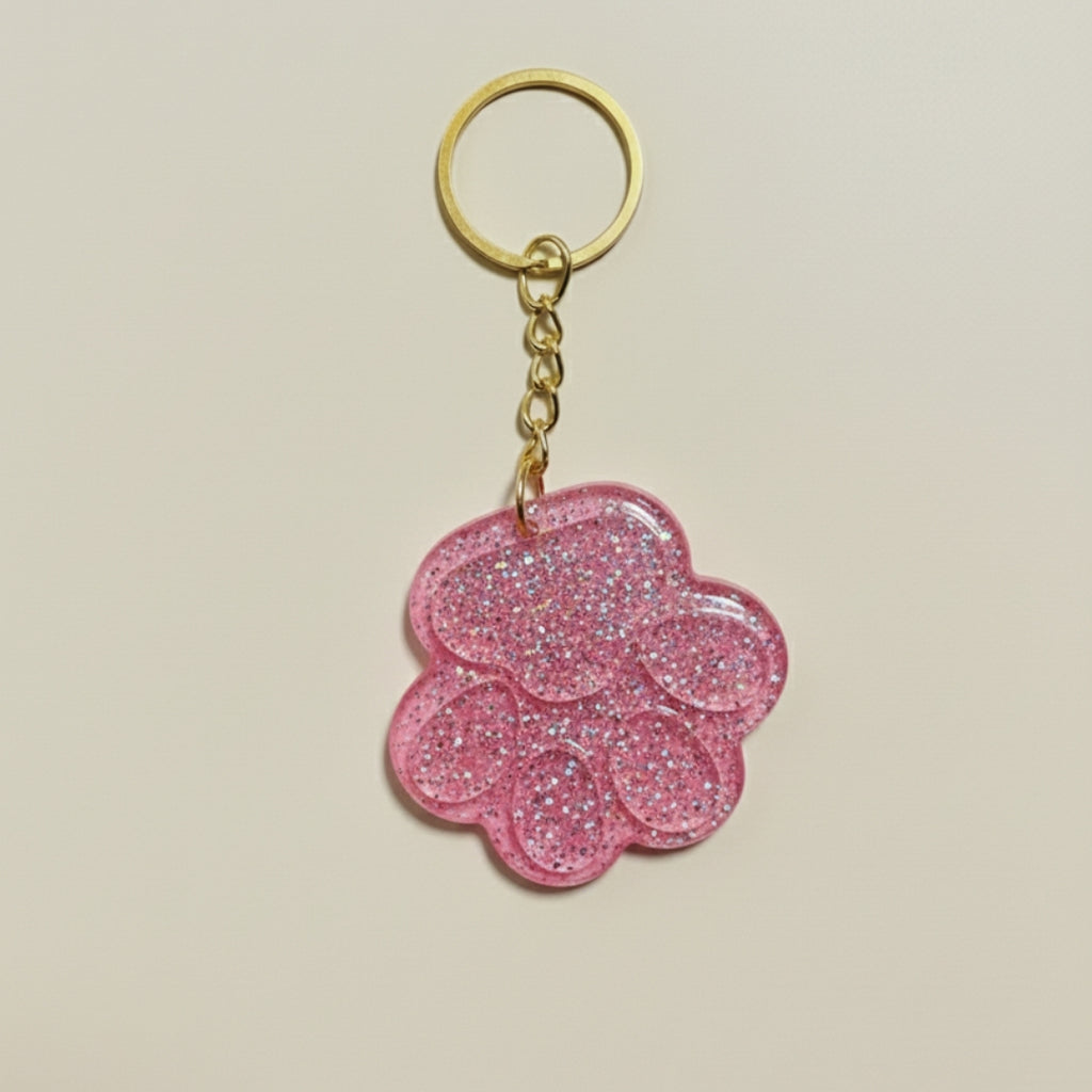 Pati Epoksi Anahtarlık | Paw Love Serisi – El Yapımı Özel Tasarım