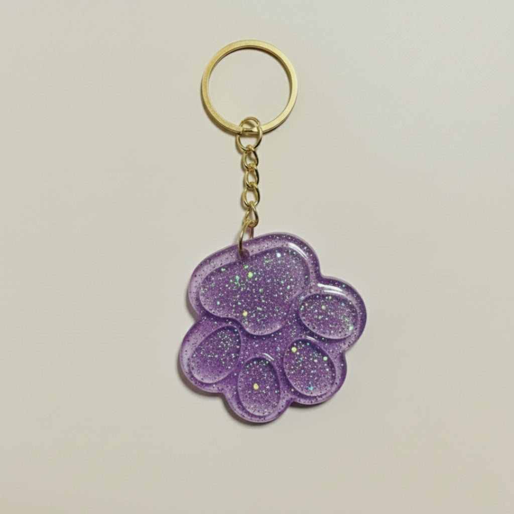 Pati Epoksi Anahtarlık | Paw Love Serisi – El Yapımı Özel Tasarım